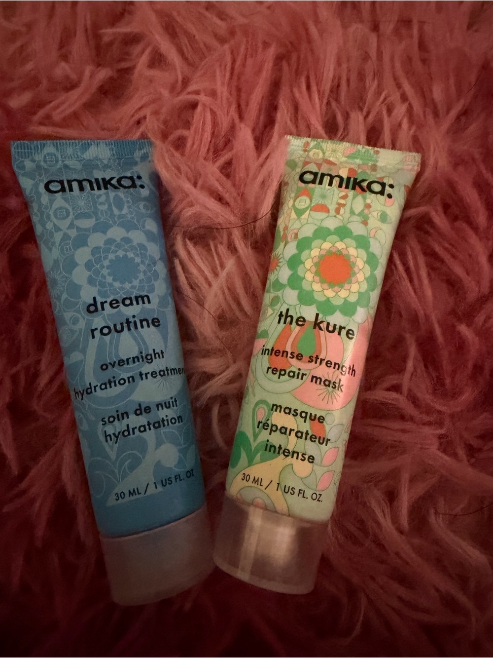 amika Dream Routine & The Kure Duo - Blue and Green Tubes